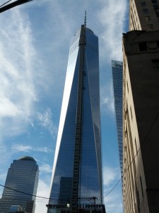 Det nye World Trade Center under opførelse