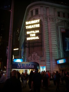 Mathilda the Musical på Broadway