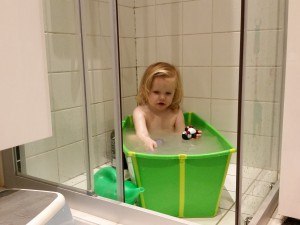 Ida elsker at bade...
